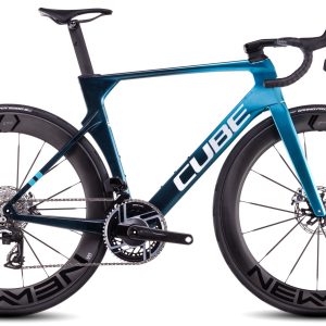 CUBE LITENING AERO C:68X SLX CHROMEBLUE/LIQUIDBLUE/maat 58
