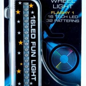 Ikzi Light-Spoke Light-16 LEDS-4 kleuren-Fietslicht