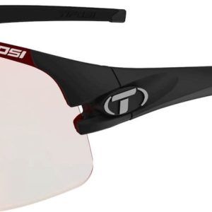 Tifosi - bril Sledge mat zwart clarion - red fototec (