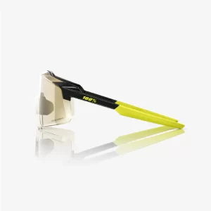 100% - Aerocraft - Gloss Metallic Black - Gold Mirror Photochromic