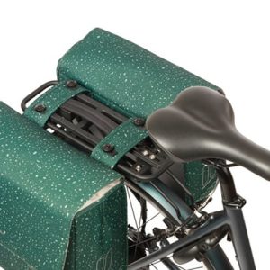 Basil -  Flair - Dubbele Fietstas Mik - 35L - Green