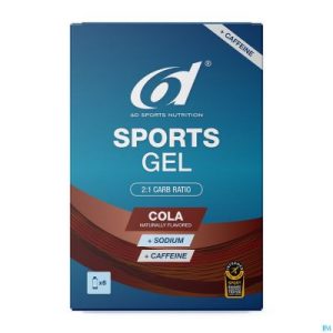 6D - Sports gel - Cola - 6x45ML
