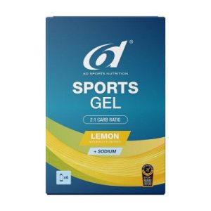 6D - Sports Gel - Lemon - 6x45ML