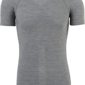 AGU - Winterday Thermoshirt - Korte Mouwen Fietsshirt - Grijs - M S/M