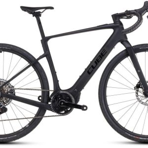 CUBE NUROAD HYBRID C:62 SLX 400X - Maat Large - Carbon/glossy